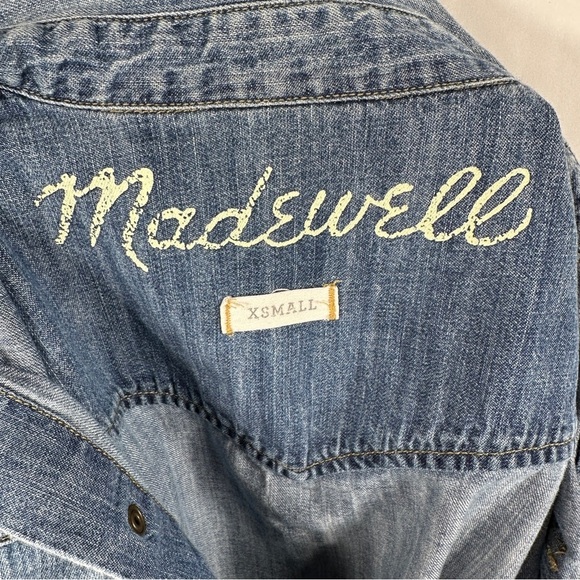 Madewell Denim Button-Up Shirt | Size XSmall - Picture 10 of 10